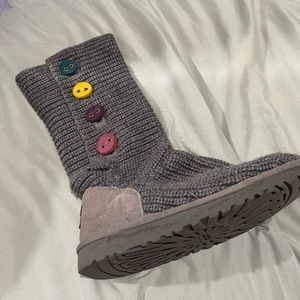 Knit grey high too Ugg’s